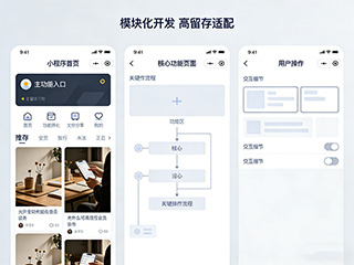 福州小程序開發(fā)干貨，功能模塊化+用戶留存技巧賦能企業(yè)增長